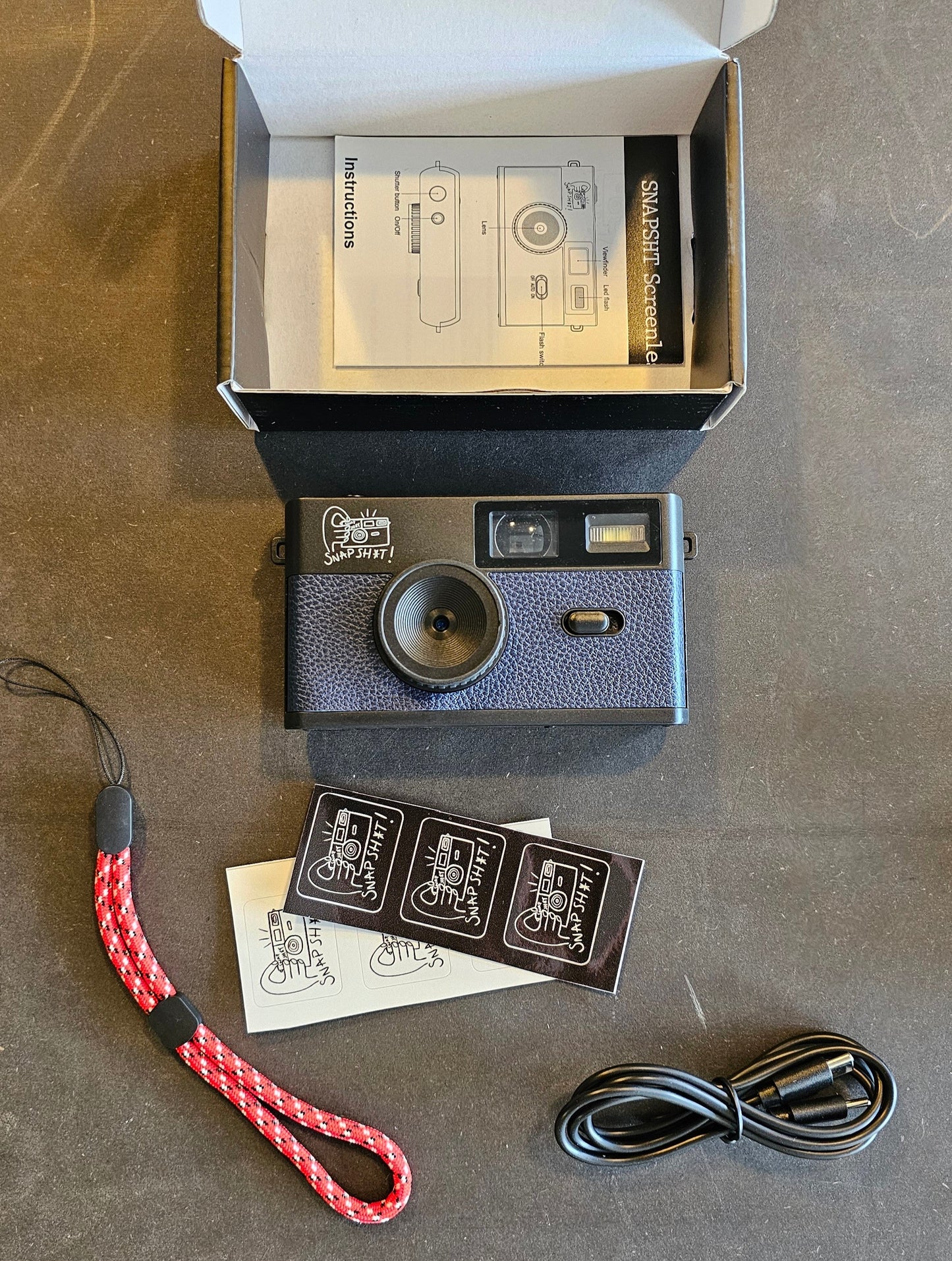 SNPSHT Screenless Digital Camera - Green