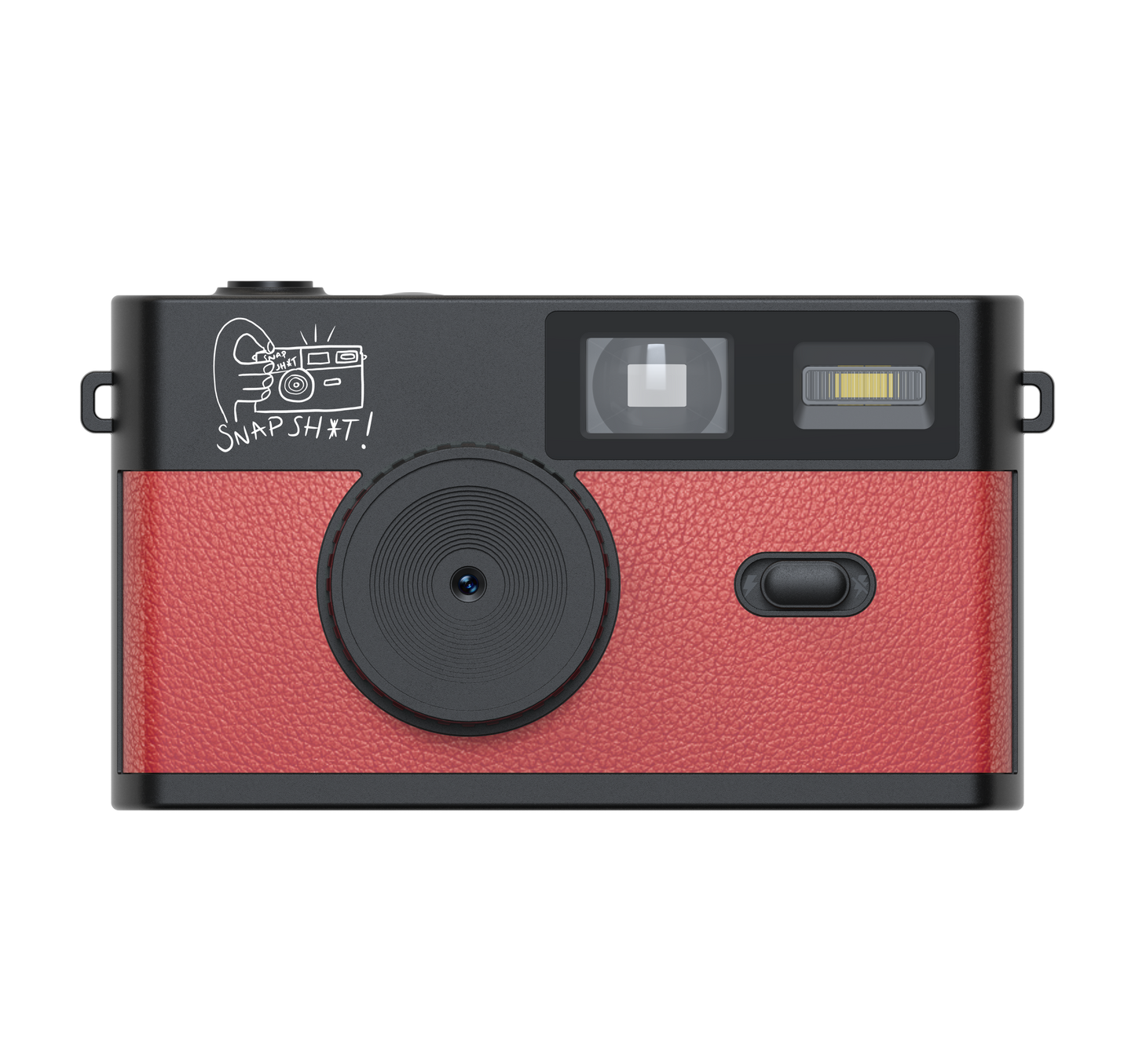 SNPSHT Screenless Digital Camera - Red