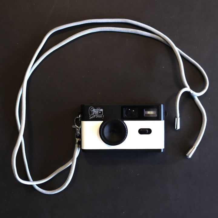 SNPSHT over the shoulder camera strap in teal