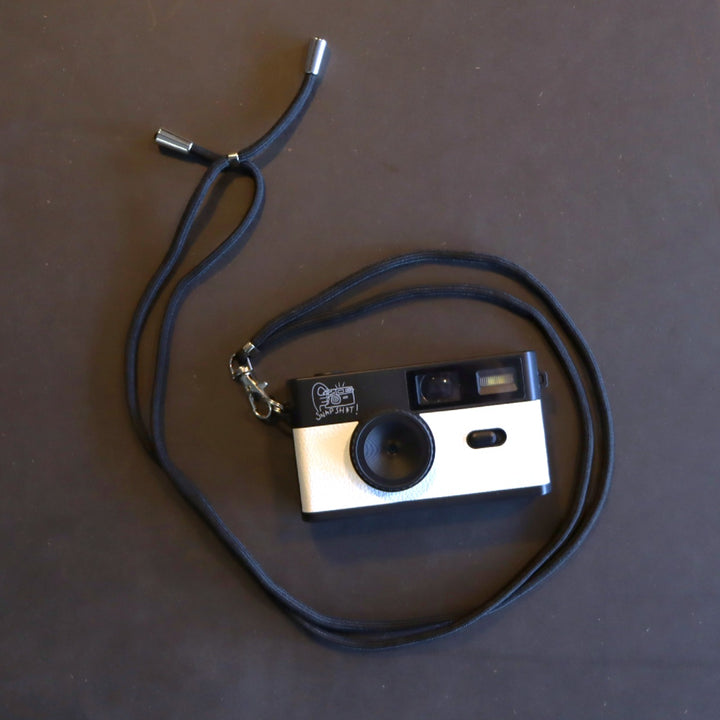 SNPSHT over the shoulder camera strap in yellow