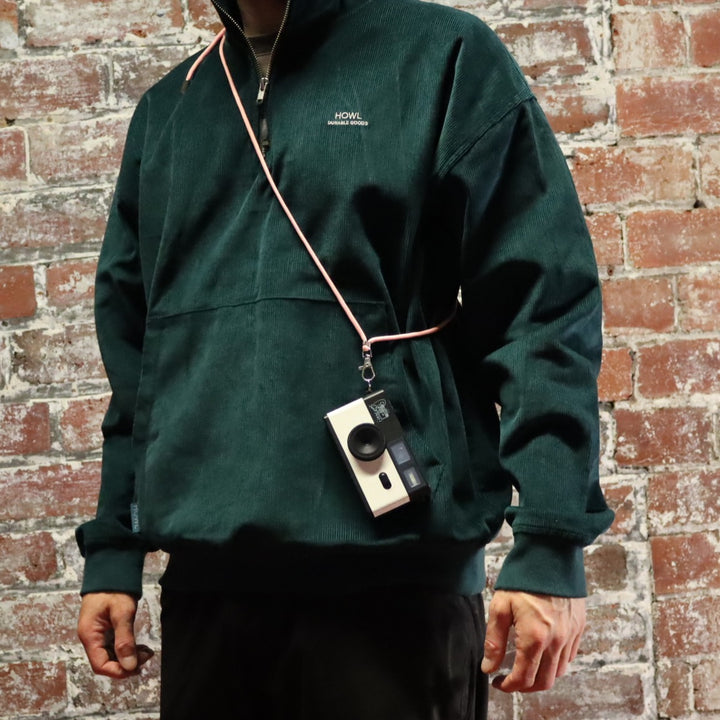 SNPSHT over the shoulder camera strap in purple