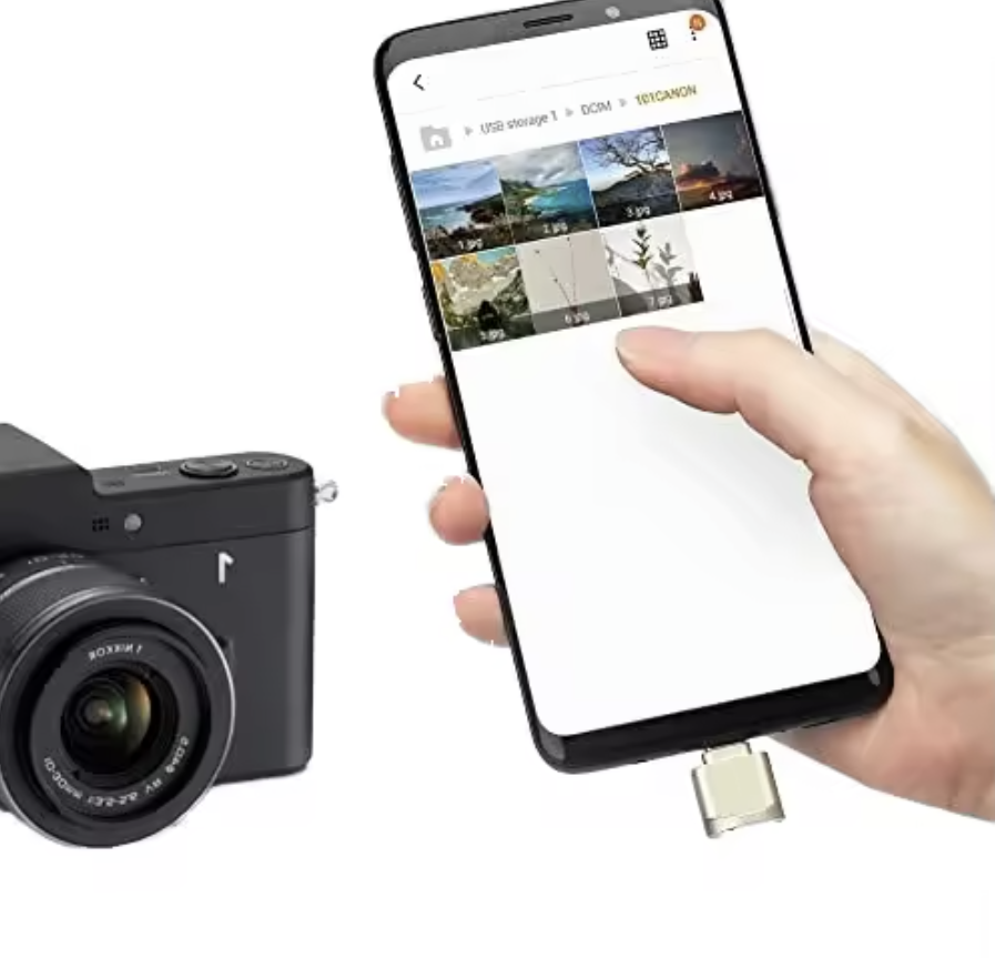 SNPSHT Mini SD Card Reader - USB C
