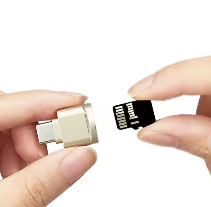 SNPSHT Mini SD Card Reader - USB C