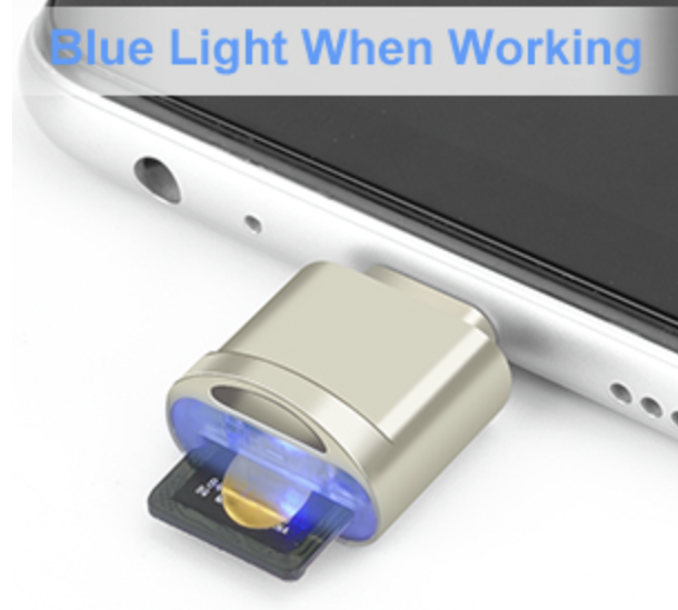 SNPSHT Mini SD Card Reader - USB C